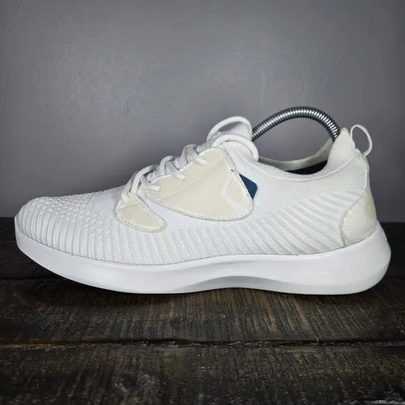 Vessi Everyday 2.0 Womens Size 10 Lace Up Waterproof Shoes Sneakers Polar White