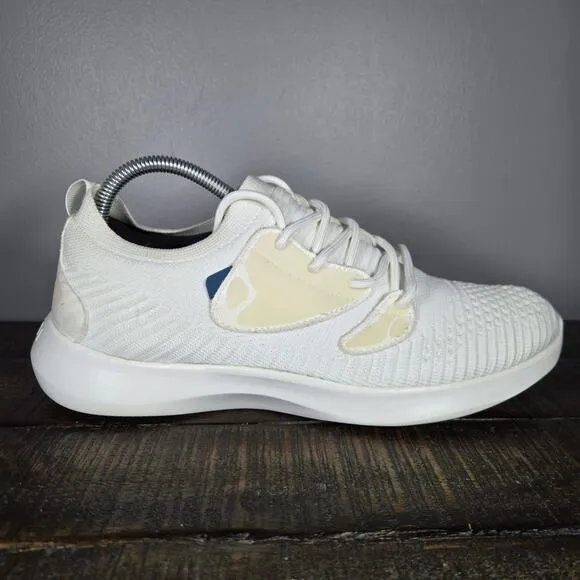 Vessi Everyday 2.0 Womens Size 10 Lace Up Waterproof Shoes Sneakers Polar White