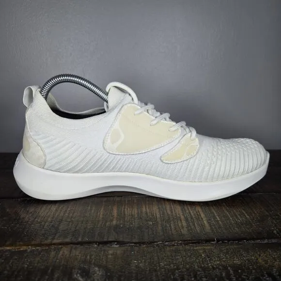 Vessi Everyday 2.0 Womens Size 10 Lace Up Waterproof Shoes Sneakers Polar White