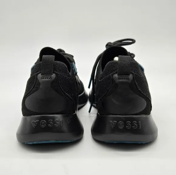 Vessi Everyday Move Womens Black Waterproof Shoes Womens Size 8