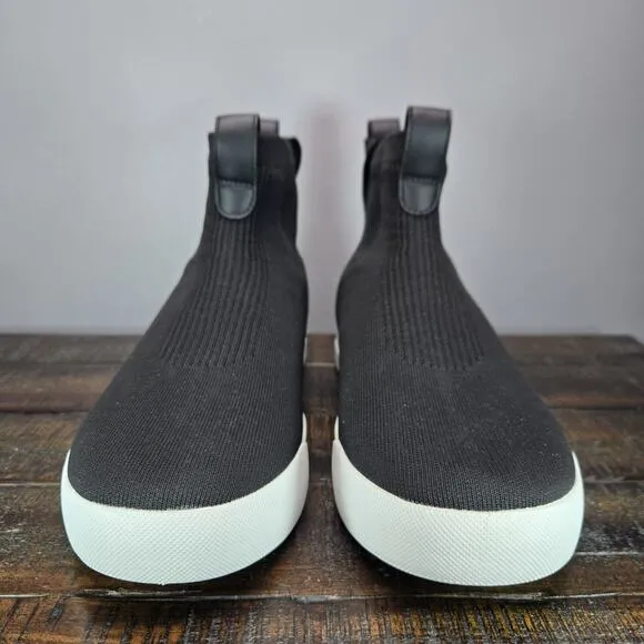 Vessi Weekend Chelsea Mens Size 12 Waterproof Shoes Sneakers Black White