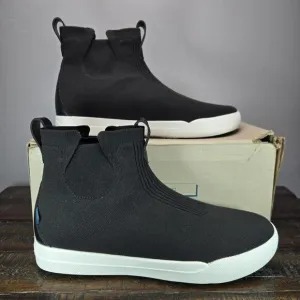Vessi Weekend Chelsea Mens Size 12 Waterproof Shoes Sneakers Black White