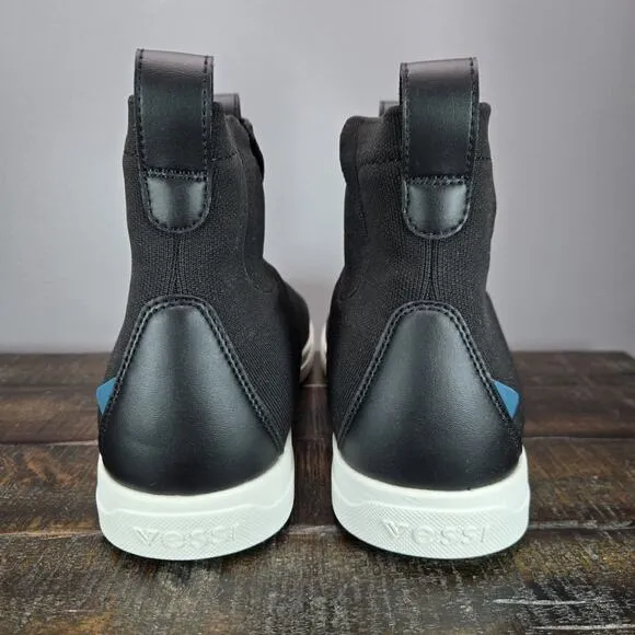 Vessi Weekend Chelsea Mens Size 12 Waterproof Shoes Sneakers Black White
