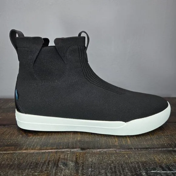 Vessi Weekend Chelsea Mens Size 12 Waterproof Shoes Sneakers Black White