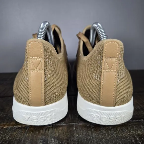 Vessi Weekend Sneaker Womens Size 9 Waterproof Shoes Sneakers Oak Brown