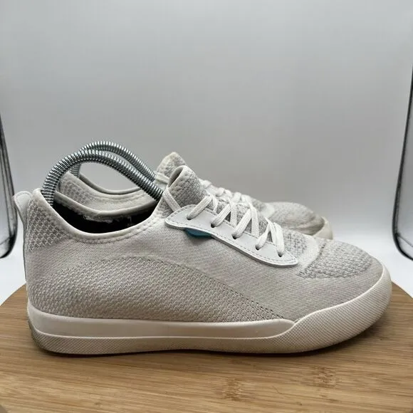 Vessi Weekend Womens Size 8 White Waterproof Athletic Shoes Sneakers