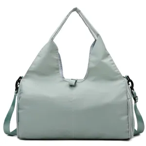 Vibe Geeks Large Capacity Dry and Wet Separation Wear-resistant Sports Fitness Storage Bag - Green