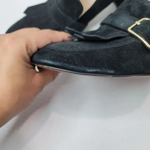 Vince Camuto Giuliann Suede Mid Heel Shoes Size 10 M