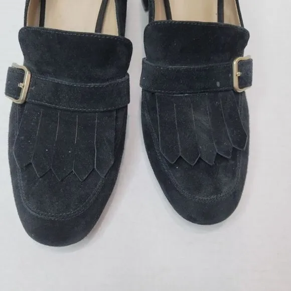 Vince Camuto Giuliann Suede Mid Heel Shoes Size 10 M