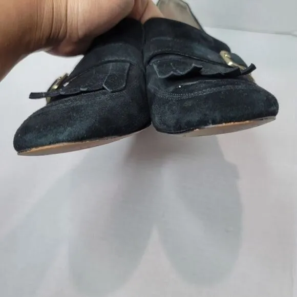 Vince Camuto Giuliann Suede Mid Heel Shoes Size 10 M