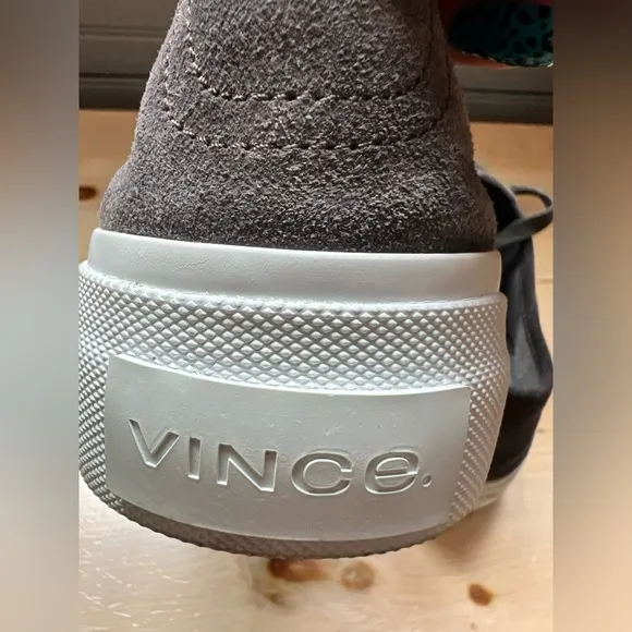 Vince Women's Sneakers in Dark Gray Suede