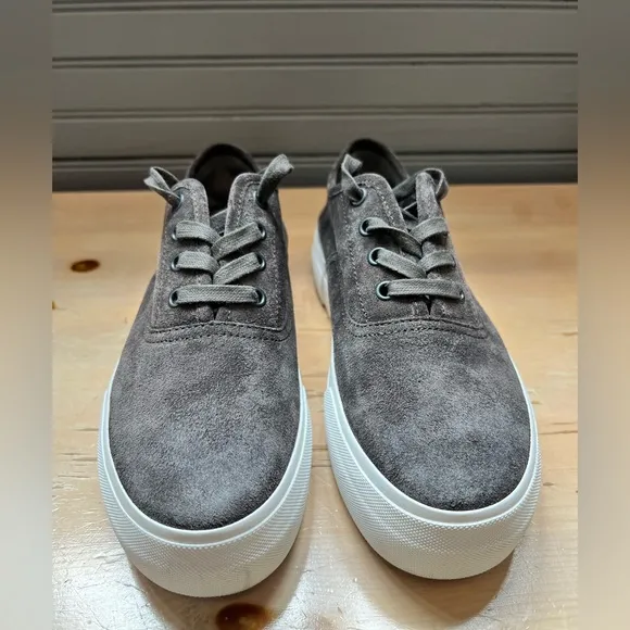 Vince Women's Sneakers in Dark Gray Suede