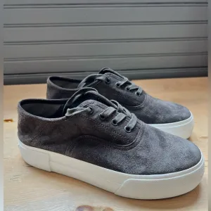 Vince Women's Sneakers in Dark Gray Suede