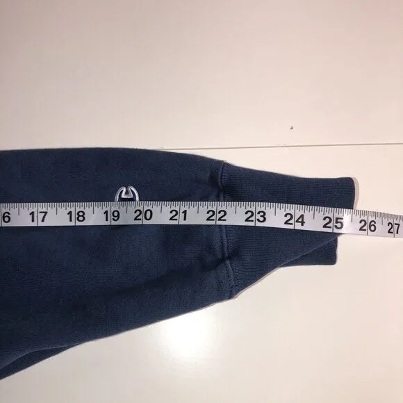 Vintage Blank Champion Reverse Weave Blue Crewneck Pullover L Blue/white Tag