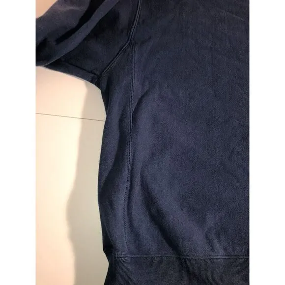 Vintage Blank Champion Reverse Weave Blue Crewneck Pullover L Blue/white Tag