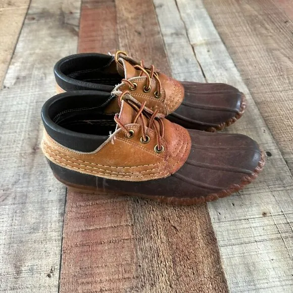 Vintage LL Bean Maine Hunting Shoe Size 6 Mens Duck Boots Waterproof