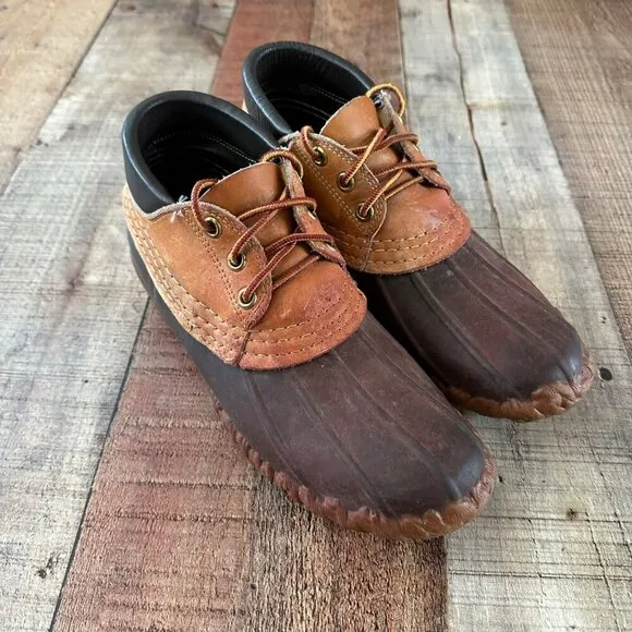 Vintage LL Bean Maine Hunting Shoe Size 6 Mens Duck Boots Waterproof