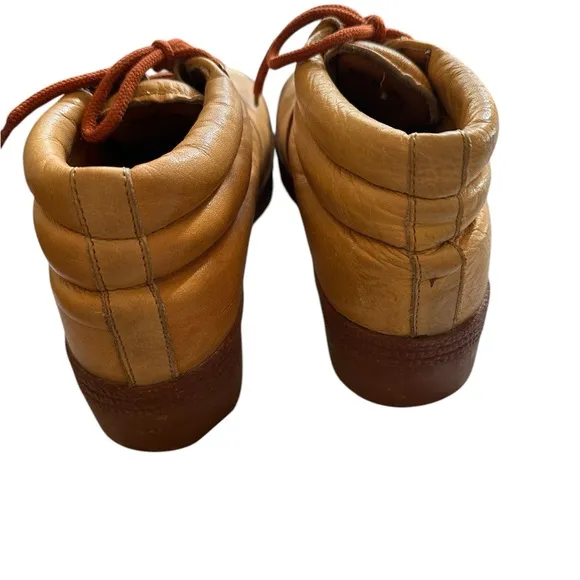 Vintage Women’s Ratty Cobra Wheat Hiking Boots Made in Italy Size 9.5