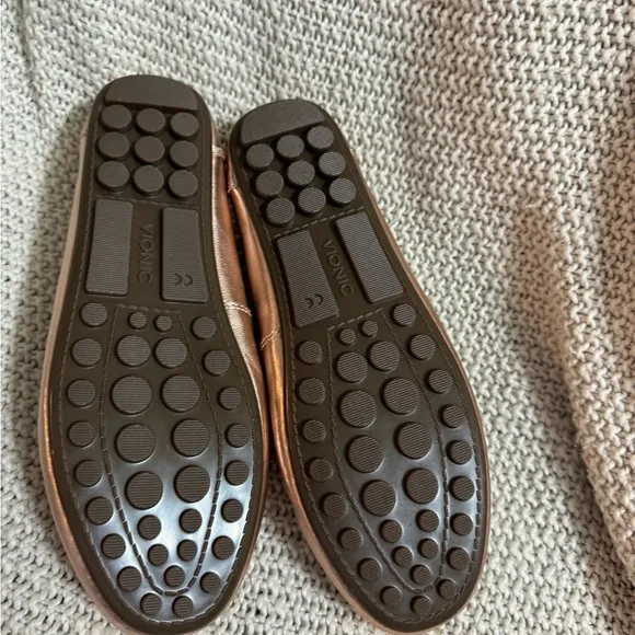 Vionic Loafer Rose Gold Honor Virginia Shoes Moccasin Women's‎ Size 6