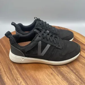 Vionic Rechelle Shoes Womens 6.5 Black Nubuck Comfort Walking Casual Sneakers