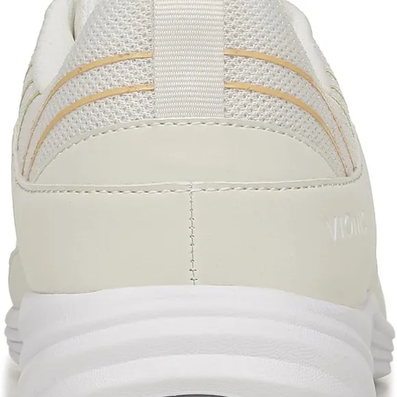 Vionic Sneakers Ruvi Womens 8 Wide Cloud Cream Walking Shoes Arch Support New