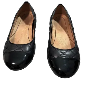 VIONIC - STYLE:  THE DESIREE STYLE - SIZE 8.5 - BLACK WITH QUILTED AREA