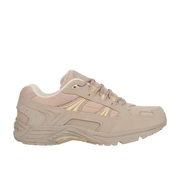 Vionic Tan Sneakers with Suede Upper and Supportive Sole