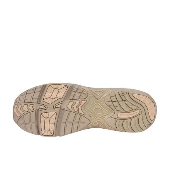 Vionic Tan Sneakers with Suede Upper and Supportive Sole