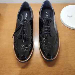 Vionic Womens Charm Alfina oxford Comfort Lace Up Loafers Women's size 6