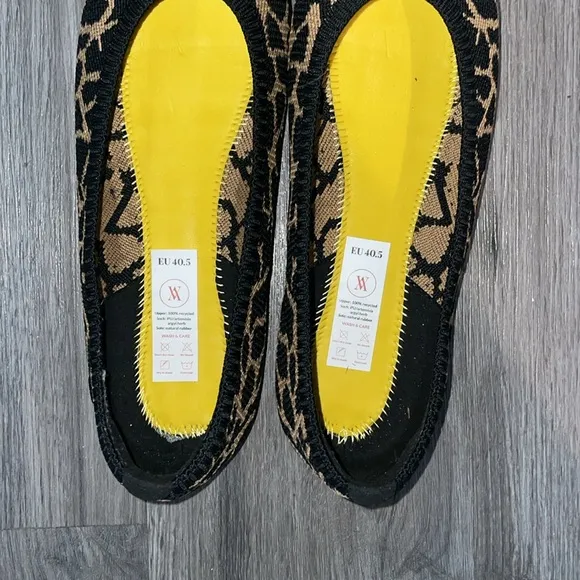 Vivaia Women's Leopard Print Flats Sz 40.5 *Gorgeous* EUC