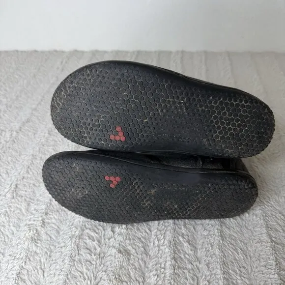 Vivobarefoot Tabi Hi Black Walking Minimalist Boots Shoes Women’s EUR 35L