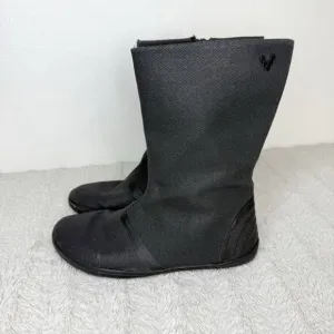 Vivobarefoot Tabi Hi Black Walking Minimalist Boots Shoes Women’s EUR 35L