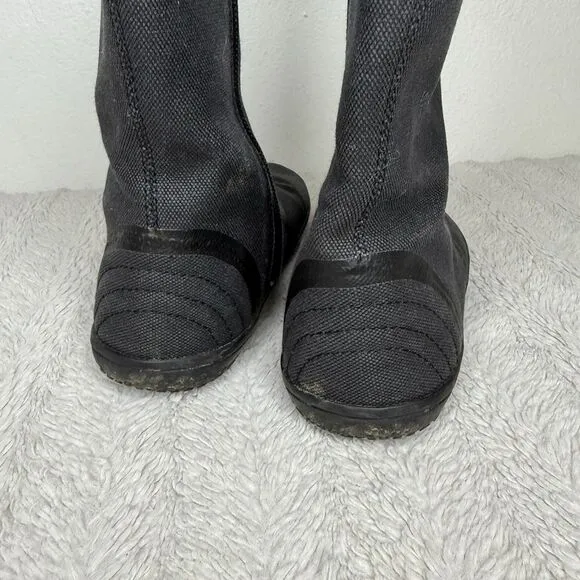 Vivobarefoot Tabi Hi Black Walking Minimalist Boots Shoes Women’s EUR 35L