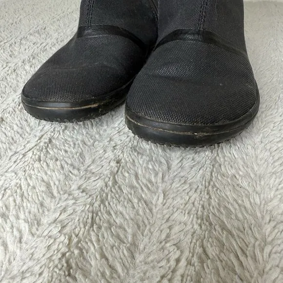Vivobarefoot Tabi Hi Black Walking Minimalist Boots Shoes Women’s EUR 35L