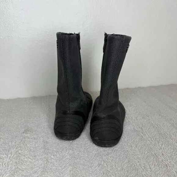 Vivobarefoot Tabi Hi Black Walking Minimalist Boots Shoes Women’s EUR 35L
