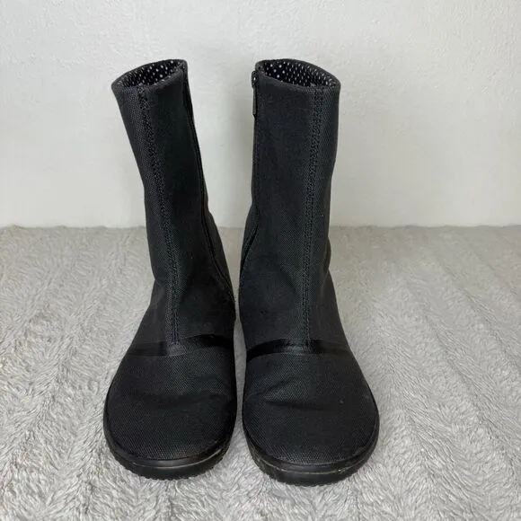Vivobarefoot Tabi Hi Black Walking Minimalist Boots Shoes Women’s EUR 35L