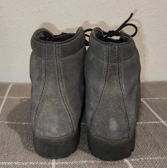 Vtg Pivetta Italian Leather Hiking Boots Vibram Sole