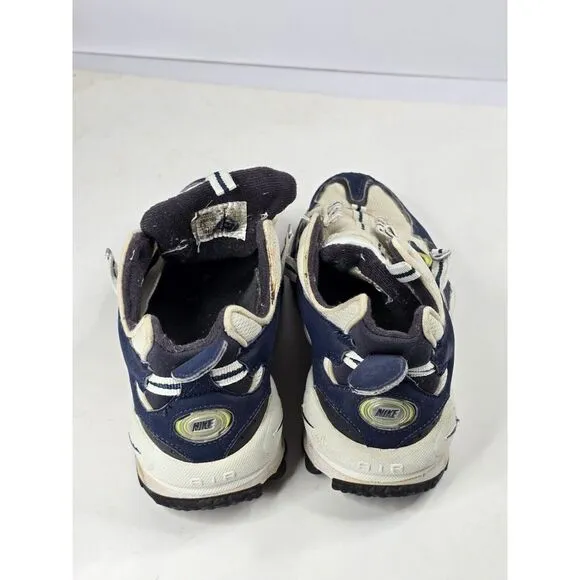 Vtg Rare Nike Air‎ 980406 Basketball Shoes Mens Size 8.5 174145 No Laces Sports