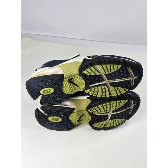 Vtg Rare Nike Air 980406 Basketball Shoes Mens‎ Size 8.5 174145 No Laces Sports