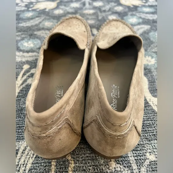 Walking Cradles Rose Petals Women's Elle Slip-On Taupe Suede Loafers