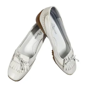 Walter Genuin Anna Golf Shoe White Leather  Size EU 40.5 / US 9.5