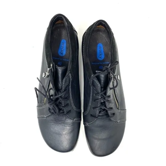 Wolky Bonnie Comfort shoes Black Cartago