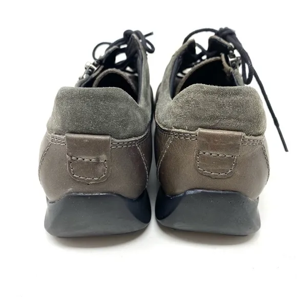 Wolky Bonnie Gray Cartago Leather Comfort Shoes