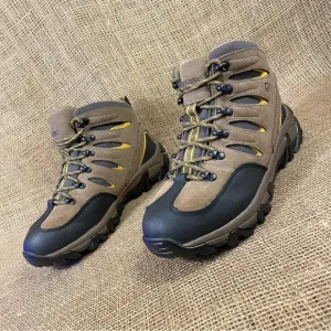 Wolverine Boots Midcut Hiking Brown   Leather Waterproof Huck Size 7M
