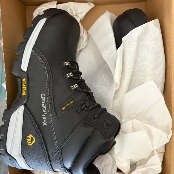 Wolverine Men's TarmacReflective 6 In EH Composite Toe Lace Up Work Boots NWT