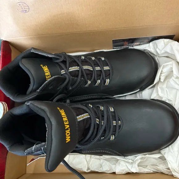 Wolverine Men's TarmacReflective 6 In EH Composite Toe Lace Up Work Boots NWT