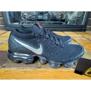 Women’s 5.5 Nike Air Vapormax Flyknit Gator ISPA Black Silver Running AR8557-001