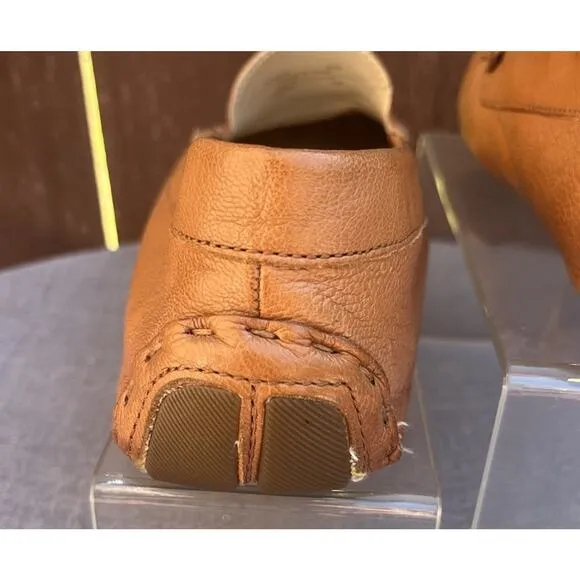 Women's Cole Haan Evelyn Brown Leather Mocc Driver Comfort/Casual Shoes 8.5B
