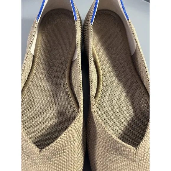 Women's Flats Size 5 Rothy's Brown/Tan/Beige
