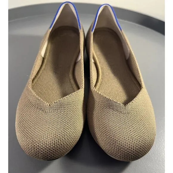 Women's Flats Size 5 Rothy's Brown/Tan/Beige